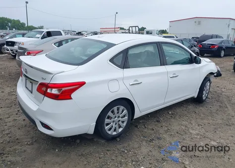 2016 Nissan Sentra Sv из США, поврежденный, VIN 3N1AB7AP0GY211947